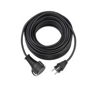 brennenstuhl Bremaxx AT-N05V3V3-F 3G1,5 - Rallonge de câble d'alimentation - CEE 7/4 (F) pour power CEE 7/7 (M) - CA 300/500 V - 25 m - noir - Autriche