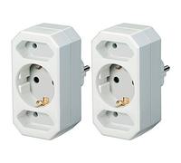 Brennenstuhl BRENN-1508050 adaptateur prise d'alimentation Type C (Europlug) Blanc