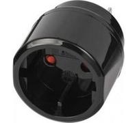 Brennenstuhl brennenstuhl adaptateur de voyage fiche euro / usa, japon noir Noir G