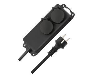 Brennenstuhl Brennenstuhl Distributeur de prises double IP 44 Quantité:1