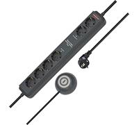 Brennenstuhl Multiprise Tomas mult. Eco Comfort Switch 1,5 m 6T Anthracite