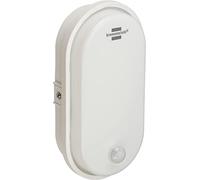 Brennenstuhl Applique LED extérieure 1270780901, détecteur de mouvement, 15 W, blanc, IP54, CEE F