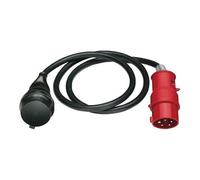 Brennenstuhl Câble adaptateur H07RN-F 3G1,5 1,5 m - Fiche CEE 400V/16A IP44 Noir