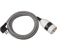 brennenstuhl câble de rallonge noir/blanc 3,0 m