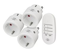 Brennenstuhl Comfort-Line Mini Radio Switching Set 3+1 , Switch socket