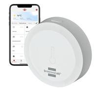 Brennenstuhl Connect Zigbee TFS CZ 01 Capteur de température et d'humidité intelligent, notification sur téléphone portable, maison intelligente, scènes intelligentes, application gratuite
