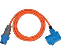 Brennenstuhl Cordon prolongateur CEE IP44 pour le camping/maritime 3m orange H07RN-F 3G2,5 prise CEE, couplage angulaire 230V/16A - 1167650503