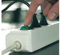 Brennenstuhl Eco multiprise 1,5 m 6 sortie(s) CA Gris