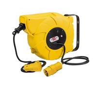 Brennenstuhl Enrouleur De Câble 110V Mural 9+2m 16A Avec 1 Prise BRE013110