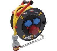BRENNENSTUHL Enrouleur de câble, 300 pièces, avec Bremaxx 5G2.5, longueur 25 m, IP44