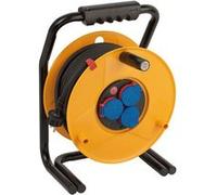 Brennenstuhl 1318930 Dévidoir Brobusta avec câble H07RN-F 3G1,5 IP 44 40 m, Rouge