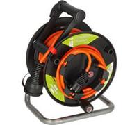 Brennenstuhl Enrouleur de câble de jardin Garant G Bretec IP44, 1 prise, Tambour à câble