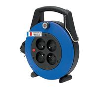 Brennenstuhl Enrouleur de câble domestique Confort-Line 5m, Fabrication Française