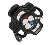 Enrouleur de câble - 3 prises et 2 ports USB - X-GUM BRENNENSTUHL