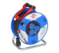 Brennenstuhl Enrouleur de câble 1208230 Garant 50 m H05RR-F 3G1,5 IP44 Rouge/Noir/Bleu