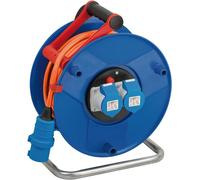 Brennenstuhl Enrouleur de câble industrie/chantiers/tambour de câble de camping Garant CEE 2 IP44 25m H07RN-F 3G2,5 - 1182760100