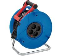 Brennenstuhl Enrouleur de câble Standard S 50 m (Cablepilot) Bleu – Fabrication Française