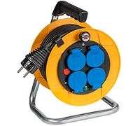 Brennenstuhl Enrouleur câble électrique Baby Pro IP44 10 m H07RN-F 3G1.5 Jaune