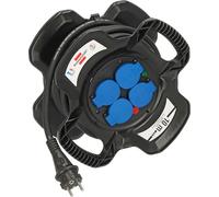 Brennenstuhl Enrouleur électrique compact X-GUM, 10m H07RN-F 3G2,5 noir