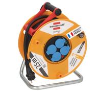 Brennenstuhl Enrouleur de câble Standard Pro 25 m – IP44 Cablepilot – Jaune/Noir