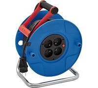 Brennenstuhl Enrouleur de câble Standard S 50 m (Cablepilot) Bleu – Fabrication Française