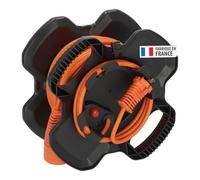 Brennenstuhl Enrouleur électrique X-GUM compact, 20m H05VV-F 2x1,5 orange