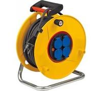 Brennenstuhl Enrouleur de câble Standard Pro 25m (IP44, Cablepilot), Fabrication Française 1206841 Jaune