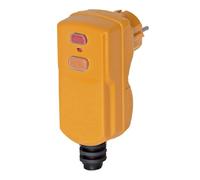 Brennenstuhl Fiche jaune – Protection différentielle 10 mA – IP55 – pour câble 3G1,5 et 3G2,5