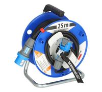 Brennenstuhl Garant G CEE 3 Enrouleur de câble de camping IP44 25 m e protection IP44, fiche CEE, pour camping, longueur de câble de 25 m
