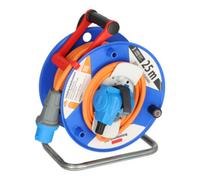 Brennenstuhl Enrouleur de câble Garant G CEE 3 – 230 V 25 m H07RN-F 3G2,5 IP44 orange