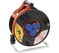 Brennenstuhl Garant ST290+Bretec Enrouleur de câble, 25 m, 3G1,5, avec Cablepilot, 3 prises, IP44