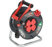 Brennenstuhl Garant V2 IP44 Enrouleur de câble 20 m extérieur (Made in Germany, 4 prises, protection contre la surchauffe, plastique spécial)