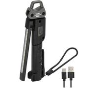 Lampe torche LED HL 400 AC rechargeable, 400 lm façade + 120 lm spot + 200 lm arrière - - 1173730002