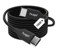 Brennenstuhl hugo! Câble de charge USB C 100 W (câble USB C, charge rapide 100 W, longueur du câble 2 m) Noir profond