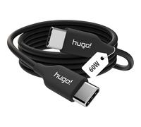Brennenstuhl hugo! Câble de charge USB C 60 W (Câble USB C, charge rapide 60 W, longueur du câble 1 m) Noir profond