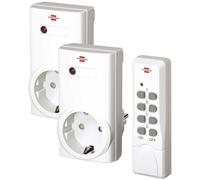 Brennenstuhl Kit de prises électriques télécommandées 2+1 - 1507150