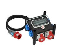Brennenstuhl Kompakter distributeur de courant en caoutchouc BSV 3 FI/16 2 IP44 2m H07RN-F 5G2,5 - 2xCEE16A, 5x230V Quantité:1