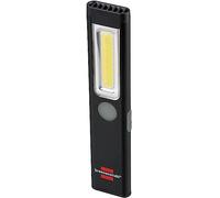 Brennenstuhl Lampe de poche LED PL 200 AC/LED avec LED COB (200 lm, câble de charge USB C, durée d'éclairage jusqu'à 12 h, lampe d'inspection COB avec aimant et clip)
