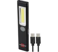 Brennenstuhl Lampe de poche LED PL 200 AC/LED COB 200 lm USB-C 12 h Aimant et clip