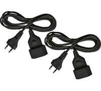 Brennenstuhl Lot de 2 rallonges en Plastique