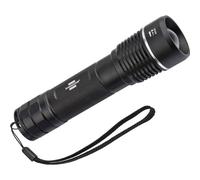 Brennenstuhl LuxPremium Lampe de poche LED TL 1200 AF rechargeable, focus, IP67/Lampe torche rechargeable avec LED CREE (1250lm, portée 220m, focus, autonomie 15h max, avec câble de raccordement USB)