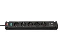 Brennenstuhl Multiprise Bremounta 5x+USB blanc 3m