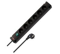 Brennenstuhl Multiprise Bremounta 6 prises 3 m H05VV-F3G1.5 avec interrupteur