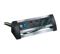 brennenstuhl Premium-Alu-Line - Coupe-circuit - connecteurs de sortie : 4 - 1.8 m cordon