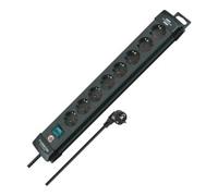 Brennenstuhl Premium-Line 8 prises noir 3 m H05VV-F 3G1,5 Quantité:1