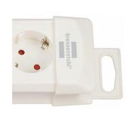 BRENNENSTUHL 1952200100 - Base múltiple Premium-Line Blanca Con varias posibilidad de instalación y fijación (10 Tomas)