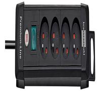 Brennenstuhl Premium Plus Bloc Multiprise Noir 4 P