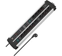 brennenstuhl Premium-Protect-Line Multiprise pour gaming 14 prises avec protection contre les surtensions et fonction de recharge USB