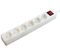 Brennenstuhl Prise de table / multiprise 6x blanc 1,4m