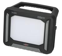 Brennenstuhl Professional Multi Battery Projecteur de chantier LED 3000 MA portable rechargeable/Projecteur LED (30W, 3150lm, IK08, IP65, compatible avec batterie 18V rechargeable de 10 fabricants)